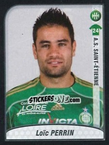 Sticker Perrin - FOOT 2009-2010 - Panini