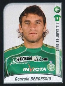 Sticker Bergessio - FOOT 2009-2010 - Panini