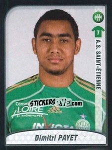 Sticker Dimitri Payet - FOOT 2009-2010 n. 440 - Panini