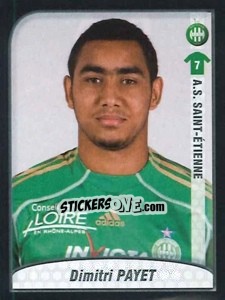 Figurina Dimitri Payet - FOOT 2009-2010 - Panini