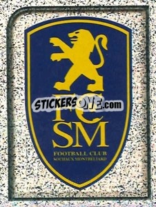 Sticker Ecussion - FOOT 2009-2010 - Panini