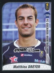 Sticker Dreyer - FOOT 2009-2010 - Panini