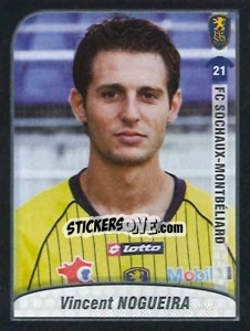 Sticker Nogueira - FOOT 2009-2010 n. 461 - Panini