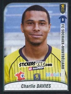 Sticker Charlie Davies - FOOT 2009-2010 n. 464 - Panini