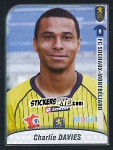 Sticker Charlie Davies - FOOT 2009-2010 - Panini