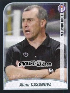 Sticker Casanova (Entraineur) - FOOT 2009-2010 n. 472 - Panini