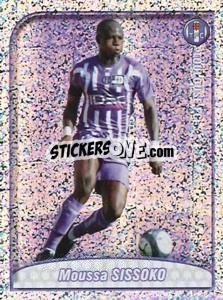 Cromo Moussa Sissoko (Top joueur) - FOOT 2009-2010 - Panini