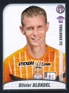 Sticker Blondel - FOOT 2009-2010 - Panini