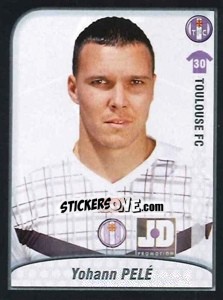 Sticker Yohann Pele - FOOT 2009-2010 n. 475 - Panini