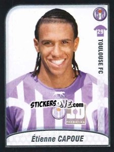 Figurina Etienne Capoue - FOOT 2009-2010 - Panini