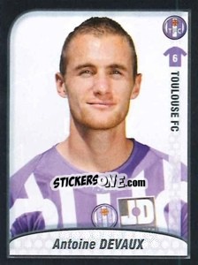 Sticker Devaux - FOOT 2009-2010 n. 485 - Panini