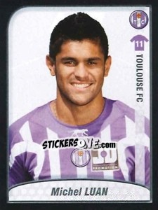Sticker Luan - FOOT 2009-2010 n. 487 - Panini
