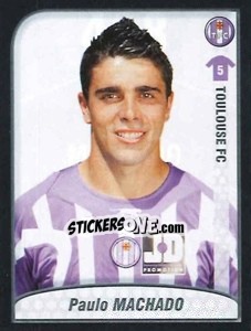 Sticker Machado - FOOT 2009-2010 n. 488 - Panini