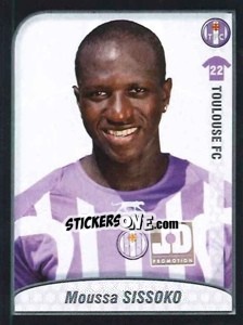 Sticker Moussa Sissoko - FOOT 2009-2010 - Panini