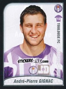 Cromo André-Pierre Gignac - FOOT 2009-2010 - Panini