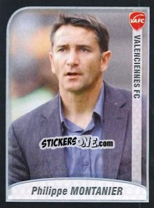 Cromo Montanier (Entraineur) - FOOT 2009-2010 - Panini