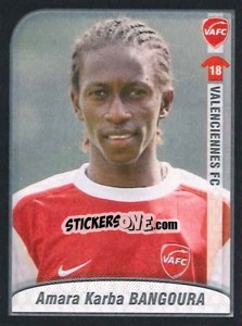 Figurina Amara Bangoura - FOOT 2009-2010 - Panini