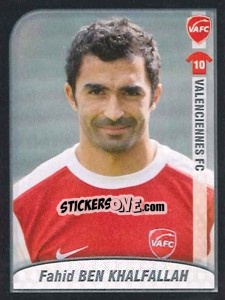 Sticker Ben Khalfallah - FOOT 2009-2010 - Panini