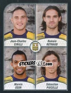 Figurina Cirilli / Reynaud / Esor / Piocelle - FOOT 2009-2010 - Panini