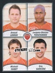 Figurina Lebrun / Periatambee / Isabey / Carriere - FOOT 2009-2010 - Panini