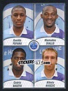Sticker Fofana / Diallo / Baseya / Nikezic