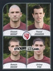 Cromo Bessat / johansen / rocchi / jeremy Pied