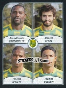 Sticker Darcheville / Zerka / N'Diaye / Dossevi