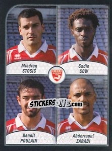Figurina Stosic / Sow / Poulain / Zarabi - FOOT 2009-2010 n. 630 - Panini