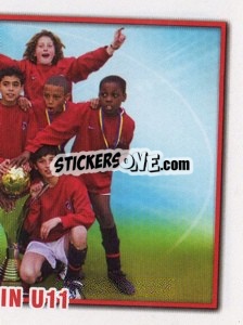 Sticker Paris Saint-Germain U-11 (Team) - FOOT 2009-2010 n. C2 - Panini