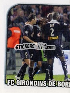 Sticker FC Girondins de Bordeaux (Le Champion D'autumne) - FOOT 2009-2010 n. V1 - Panini