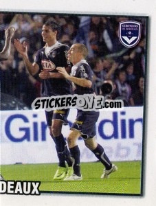 Sticker FC Girondins de Bordeaux (Le Champion D'autumne) - FOOT 2009-2010 n. V2 - Panini