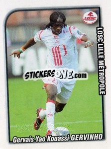 Sticker Gervinho (Le Meilleur Buteur) - FOOT 2009-2010 n. V3 - Panini