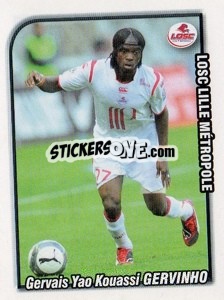 Figurina Gervinho (Le meilleur Joueur) - FOOT 2009-2010 - Panini