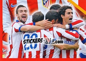 Figurina FC Atletico de Madrid - Atletico de Madrid 2014-2015 - Panini