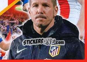 Figurina FC Atletico de Madrid - Atletico de Madrid 2014-2015 - Panini