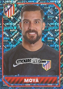 Figurina Moyà (Portrait) - Atletico de Madrid 2014-2015 - Panini