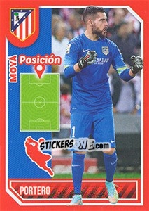 Sticker Moyà (Position) - Atletico de Madrid 2014-2015 - Panini