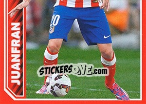 Figurina Juanfran - Atletico de Madrid 2014-2015 - Panini