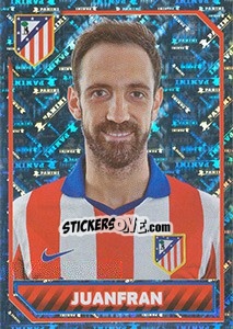 Sticker Juanfran (Portrait) - Atletico de Madrid 2014-2015 - Panini