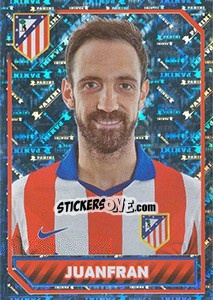 Sticker Juanfran (Portrait) - Atletico de Madrid 2014-2015 n. 36 - Panini