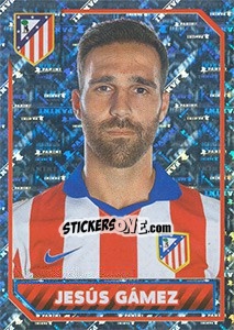Sticker Jésus Gaméz (Portrait) - Atletico de Madrid 2014-2015 - Panini