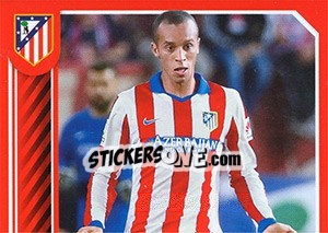 Sticker Miranda in action - Atletico de Madrid 2014-2015 n. 44 - Panini
