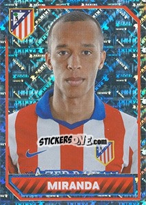 Sticker Miranda (Portrait) - Atletico de Madrid 2014-2015 - Panini