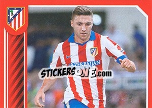 Sticker Siqueira in action - Atletico de Madrid 2014-2015 n. 60 - Panini