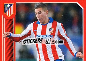 Sticker Lucas Hernández in action - Atletico de Madrid 2014-2015 n. 70 - Panini
