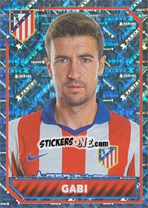 Sticker Gabi (Portrait) - Atletico de Madrid 2014-2015 - Panini