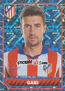 Figurina Gabi (Portrait) - Atletico de Madrid 2014-2015 - Panini