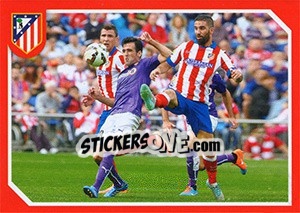 Sticker FC Atletico de Madrid in 2014-15 (Mandžukic, Arda Turán) - Atletico de Madrid 2014-2015 n. 83 - Panini