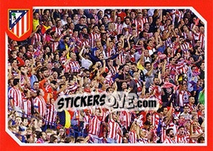 Sticker Aficion - Atletico de Madrid 2014-2015 - Panini