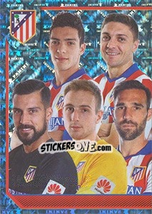 Figurina Team shot - Atletico de Madrid 2014-2015 - Panini